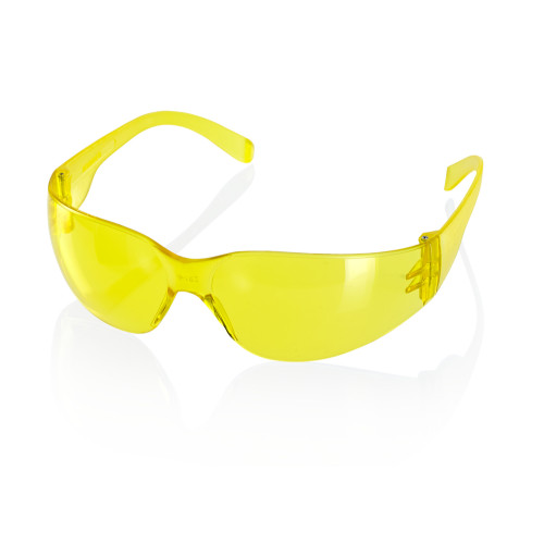 Ancona Wraparound Safety Spectacle - Yellow Lens