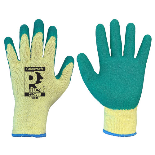 Latex Gripper Glove - Size Medium