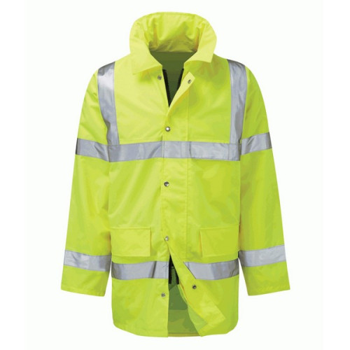 High Visibility Traffic Jacket (Sizes Small - 4X Large)