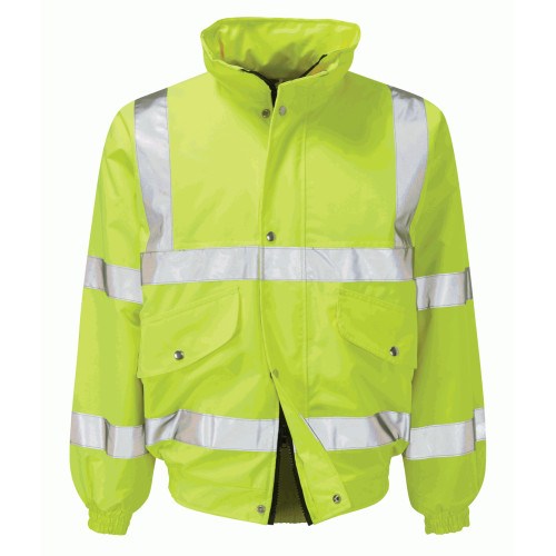 High Visibility Bomber Jacket (Sizes Small - 4X Large)