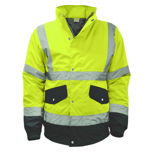 High Visibility Bomber Jacket - Size Large