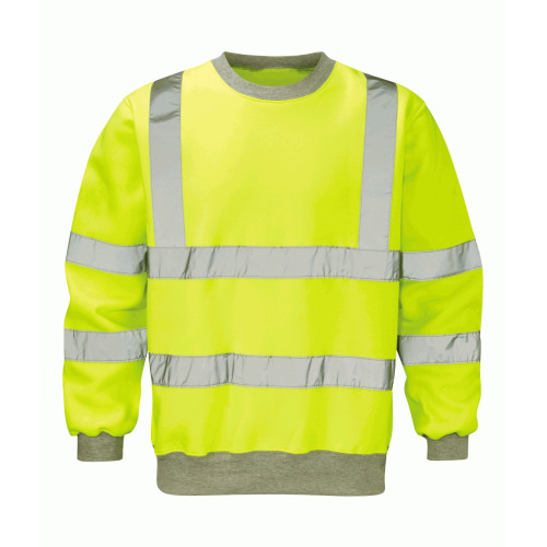 High Visibility Sweat Shirt - Size Large