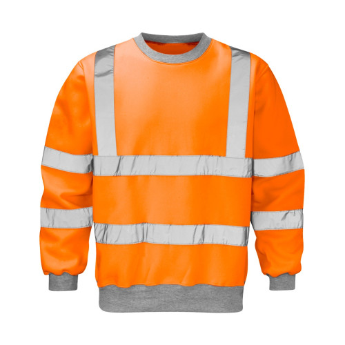 High Visibility Sweat Shirt - Size Large