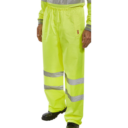 High Visibility Overtrouser (Sizes Small - 4X Large)
