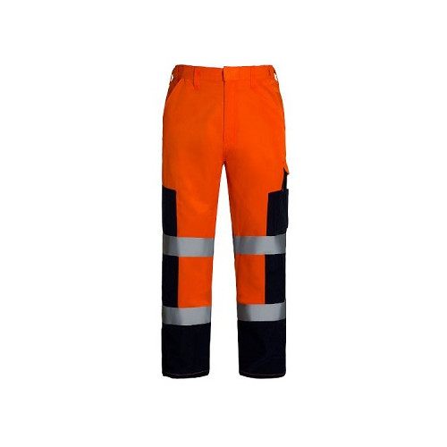 TR371 Ballistic Cargo Trouser - Orange/Navy - Size 34" Regular