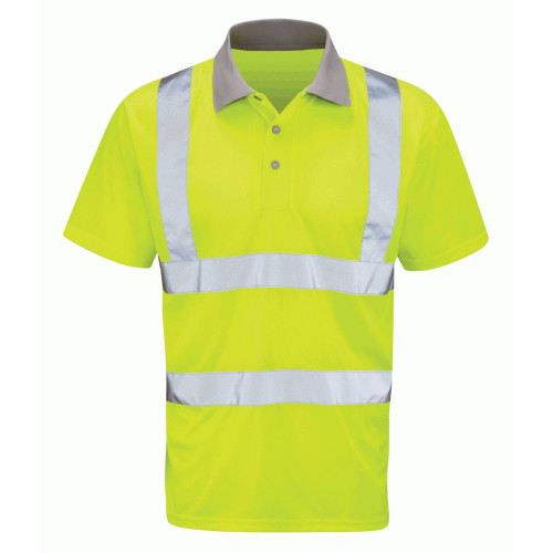 High Visibility Polo Shirt (Sizes Small - 4X Large)