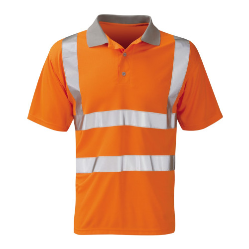 High Visibility Polo Shirt (Sizes Small - 4X Large)