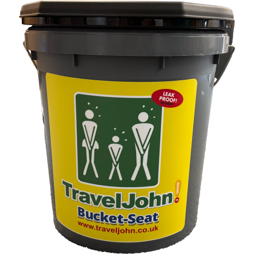 Portable / Travel Toilet Seat - 20L Capacity