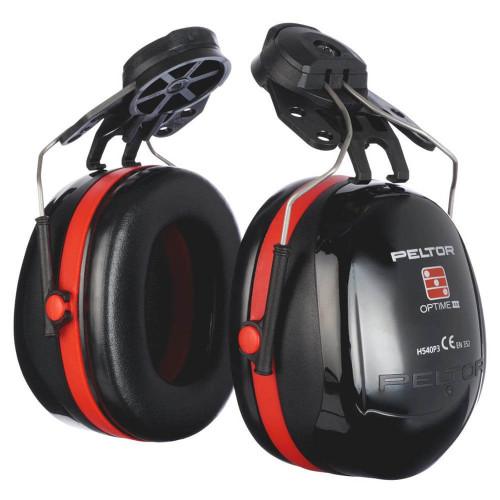 3M Peltor Optime III Helmet Mount Ear Defender