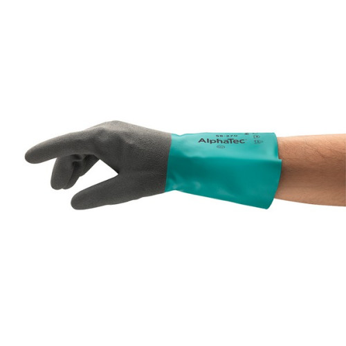 Ansell 58-270 Alphatec Chemical Glove - Size 9