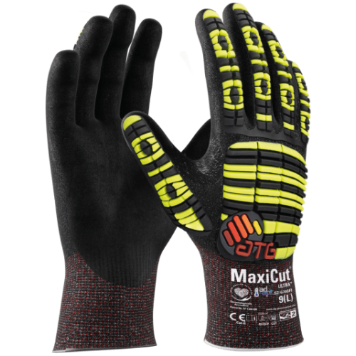 ATG 52-9745FI MaxiCutÂ® Ultraâ„¢ with AD-APTÂ® Palm Coated Knitwrist