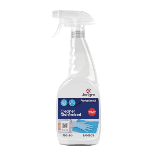 BA048 Jangro Cleaner Disinfectant - 750ml - Case of 6 bottles
