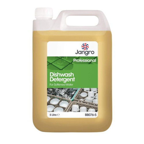 BB076 Professional Dishwash Detergent for Soft Water - 5 Litre - Case of 2