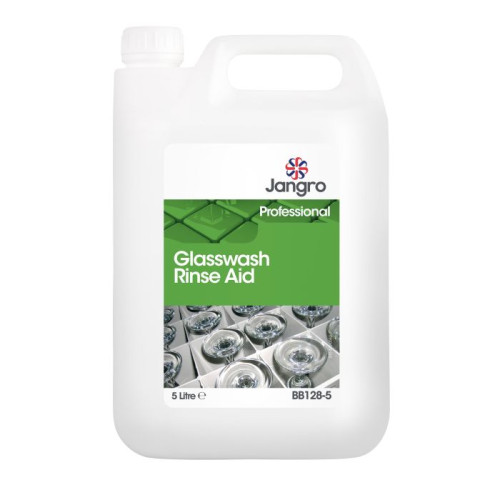 BB128 Professional Glasswash Rinse Aid - 5 Litre - Case of 2
