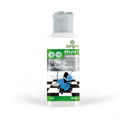 BB460 Enviro F3 Floor & Surface Cleaner - 1 litre - Case of 4 bottles