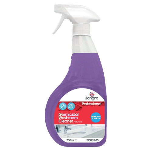 BC002 Professional Germicidal Washroom Cleaner - 750ml - Case of 6 bottles