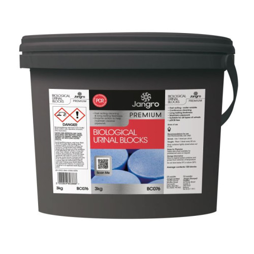 BC076 Premium Biological Urinal Blocks - 3kg