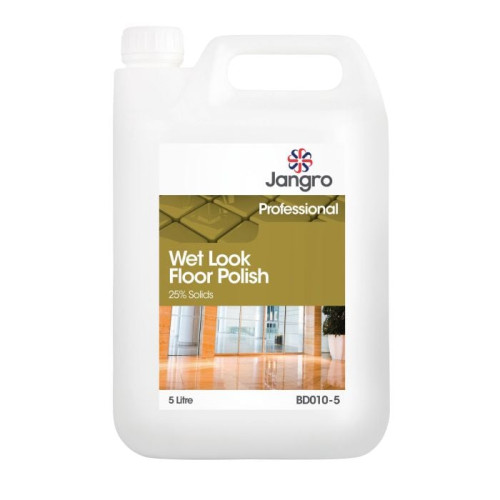 BD010 Wet Look Floor Polish - 5 Litre - Case of 2