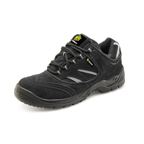 Beeswift CDDTB Safety Trainer Shoe - Black - Size 3