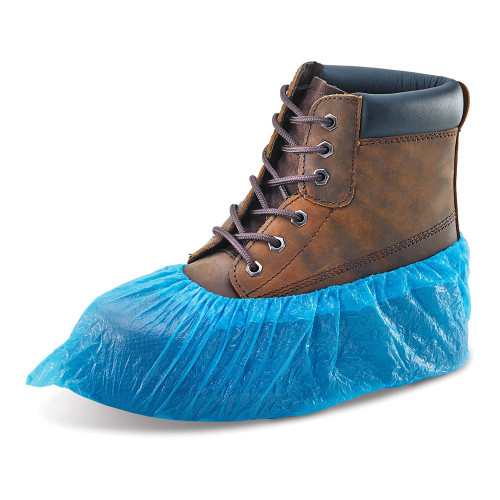 Blue Disposable Overshoe