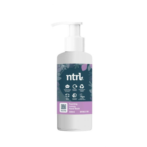 BF002-50 NTRL 500ML Luxury Foaming Hand Wash (6x500ml)