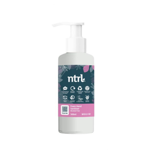 BF021-50 NTRL 500ML Alcohol Free Hand Sanitiser