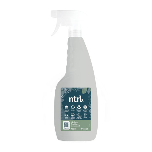 BF111 NTRL Unfragranced Kitchen Sanitiser - 750ml - Case 6 bottles