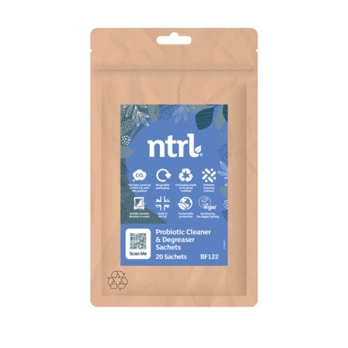Jangro BF122 ntrl Probiotic Cleaner Degreaser Sachet