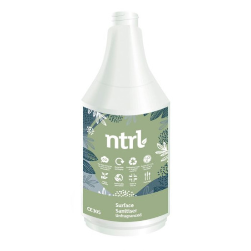 CE305 NTRL Unfragranced Surface Sanitier (Empty Bottle)