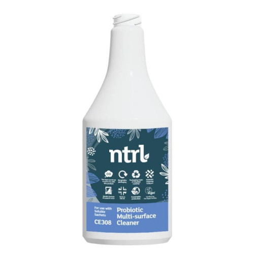 CE308 Empty Trigger Bottle for Jangro ntrl Probiotic Multi-Surface Cleaner Sachet