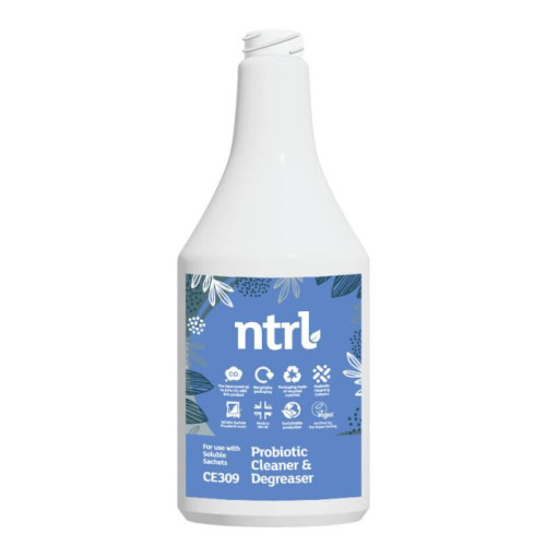 CE309 Empty Trigger Bottle for Jangro ntrl Probiotic Cleaner Degreaser Sachet