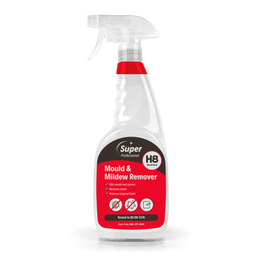 H8 Mould & Mildew Remover - 750ml - Case of 6 bottles
