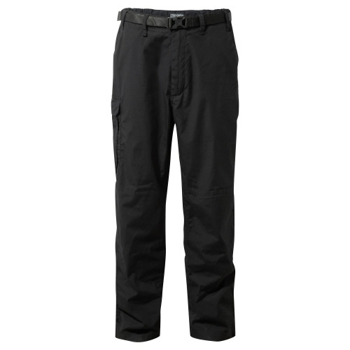 Craghoppers Men's Kiwi Classic Trousers - Black - 36", Regular Leg