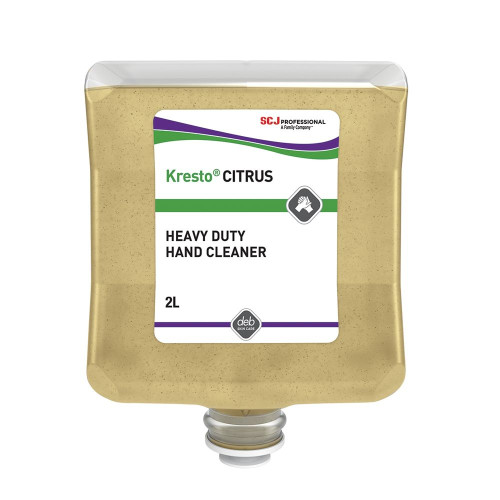 Kresto Citrus Heavy Duty Hand Cleanser - 2 litre - Case of 4 cartridges