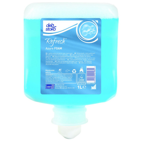 Azure Foam Hand Wash - 1 litre - Case of 6
