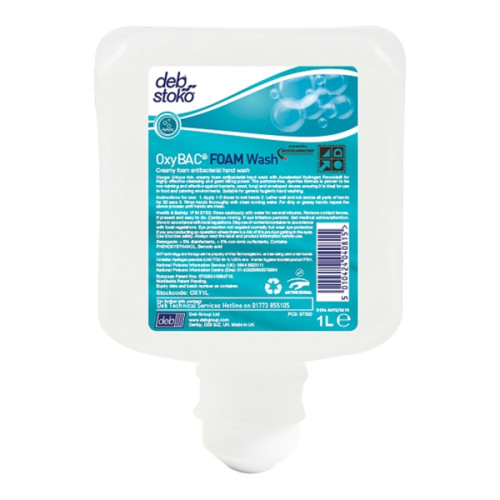 Deb OXY1L OxyBac Antibacterial Hand Wash - 1 Litre