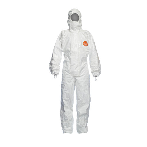 TychemÂ® 4000S CHZ5 Hooded Coverall - Size Medium