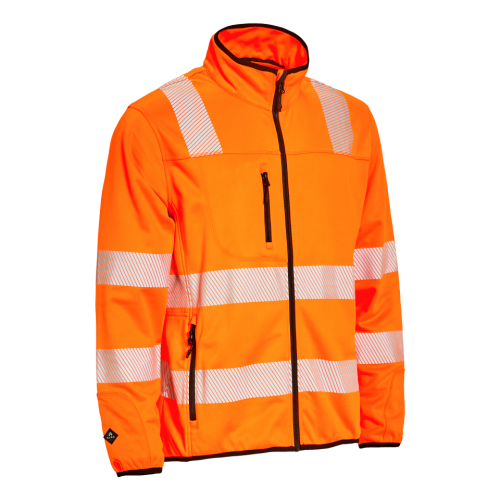Elka Visible Xtreme Midlayer Zip-In Jacket - Orange - Size Small