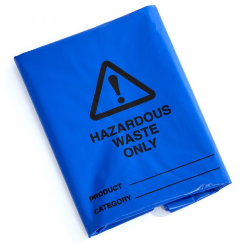 Ecospill Hazardous Waste Bags - 30cm x 40cm - Pack of 100