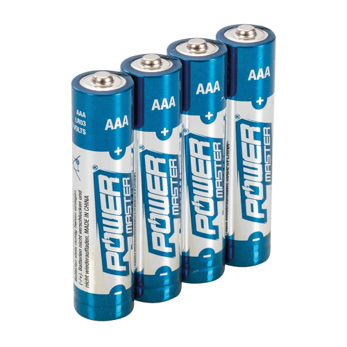 AAA Alkaline Battery - Pack of 4