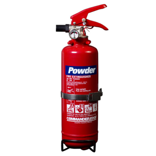 Simon Safety 1kg Dry Powder Stored Pressure Fire Extinguisher