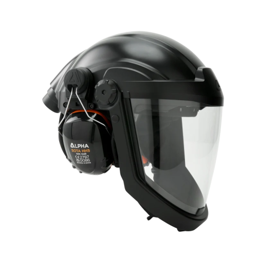 Sentinel PAPR Helmet with Earmuff attachment TH3