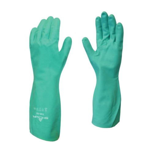 Showa 730 Nitri Solve Chemical Glove - Size 9