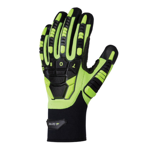 Skytech Torq Black Impact Glove with Cut Resistance (Sizes Medium (8) - XX Large (11))