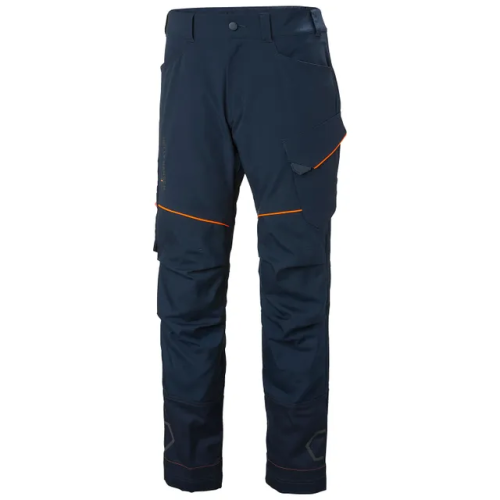 Helly Hansen Chelsea Evolution BRZ Work Trousers - Navy - Waist 30", Leg 30.5" (C44)