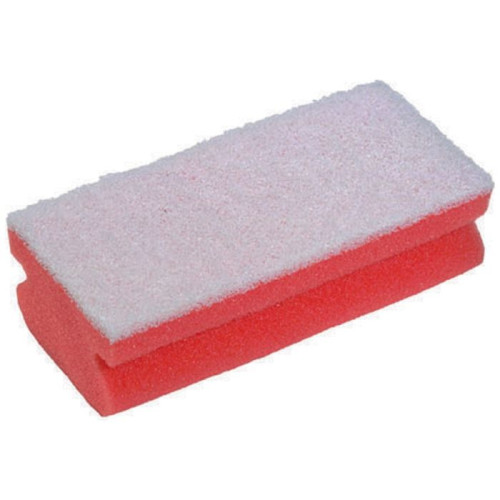 HL005 Easigrip Sponge Scouring Pads - Pack of 10 - Red