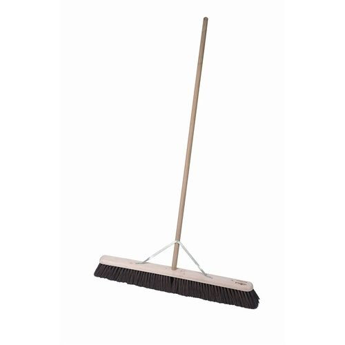 HN023 Complete Industrial Bassine Medium Broom - 24"