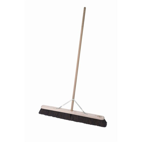HN024 Complete Natural Coco Soft Broom - 12"