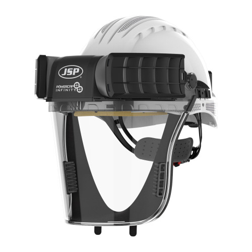 Powercap Infinity PAPR - Complete Unit - White