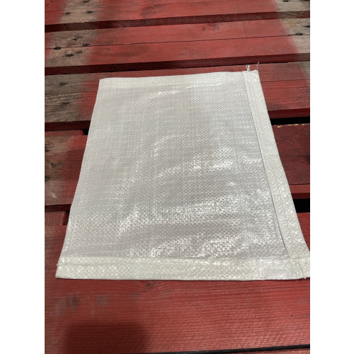 23cm x 30cm White Woven Polypropylene Sack